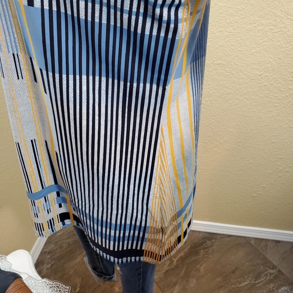 Charter Club 3/4th Sleeve Popover top sz M - Picture 7 of 13